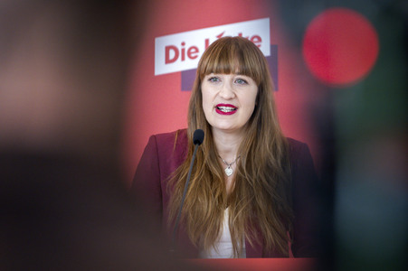 Fraktionssitzung der Bundestagsfraktion der Partei Die Linke in Berlin