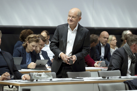 Fraktionssitzung der SPD-Bundestagsfraktion in Berlin