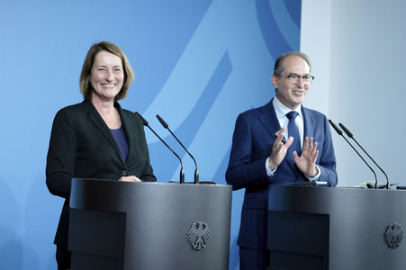 Pressekonferenz zum Aktionsplan Sozialleistungsmissbrauch in Berlin