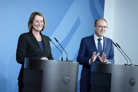 Pressekonferenz zum Aktionsplan Sozialleistungsmissbrauch in Berlin