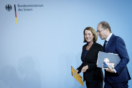 Pressekonferenz zum Aktionsplan Sozialleistungsmissbrauch in Berlin