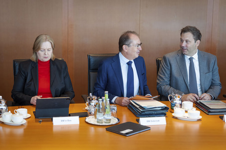 59. Kabinettssitzung des Bundeskabinetts in Berlin
