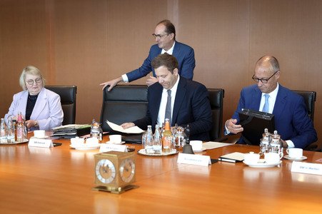 60. Kabinettssitzung des Bundeskabinetts in Berlin