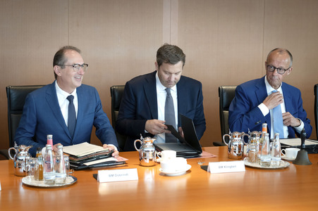 60. Kabinettssitzung des Bundeskabinetts in Berlin
