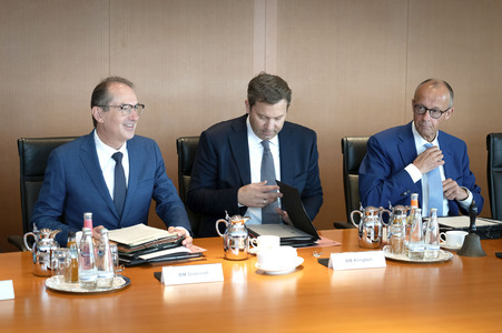 60. Kabinettssitzung des Bundeskabinetts in Berlin