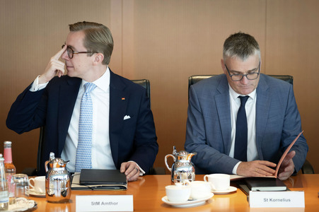 60. Kabinettssitzung des Bundeskabinetts in Berlin