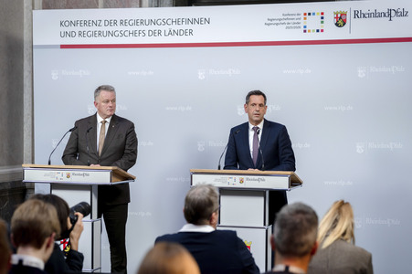 Ministerpräsidentenkonferenz in Berlin