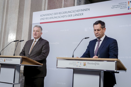 Ministerpräsidentenkonferenz in Berlin