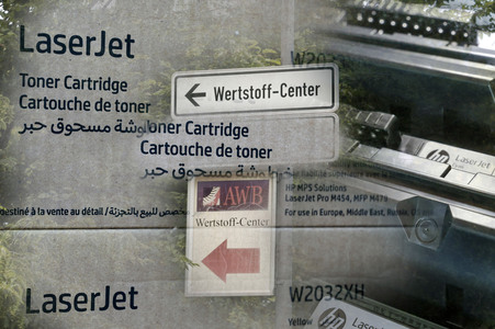 Symbolfoto Tonerentsorgung