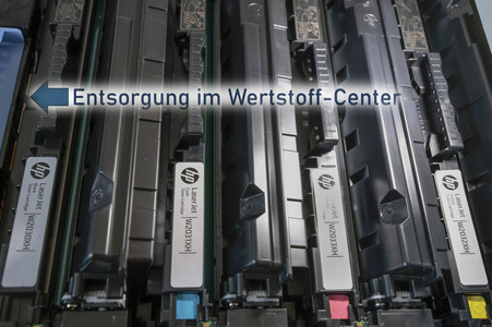 Symbolfoto Tonerentsorgung