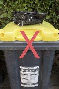 Symbolfoto Tonerentsorgung