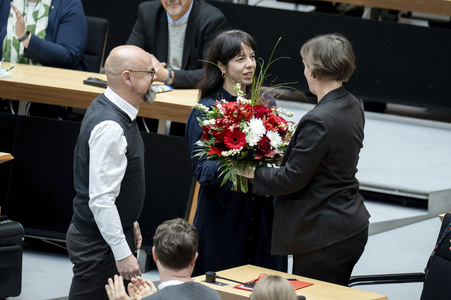 1. Plenarsitzung des neuen Berliner Abgeordnetenhauses in Berlin