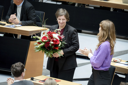 1. Plenarsitzung des neuen Berliner Abgeordnetenhauses in Berlin
