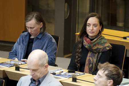 1. Plenarsitzung des neuen Berliner Abgeordnetenhauses in Berlin