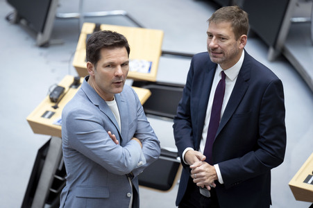 1. Plenarsitzung des neuen Berliner Abgeordnetenhauses in Berlin