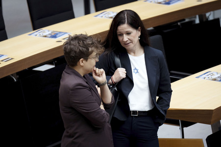 1. Plenarsitzung des neuen Berliner Abgeordnetenhauses in Berlin