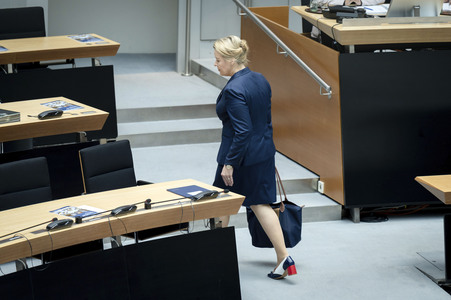 1. Plenarsitzung des neuen Berliner Abgeordnetenhauses in Berlin
