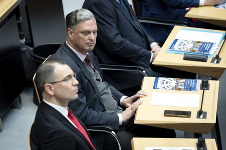 1. Plenarsitzung des neuen Berliner Abgeordnetenhauses in Berlin