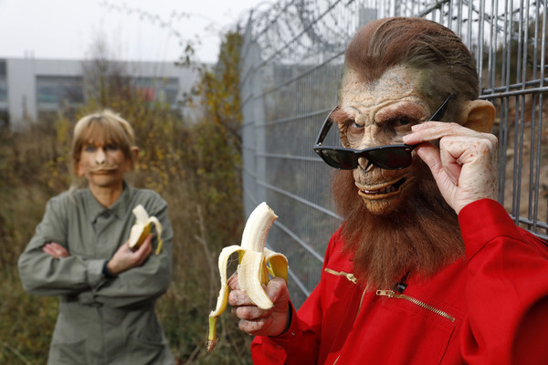 GEEK ART: 'Planet der Affen / Planet of the Apes' Bodypainting