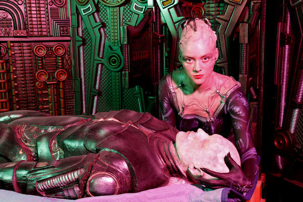 GEEK ART: Borg Queen Bodypainting