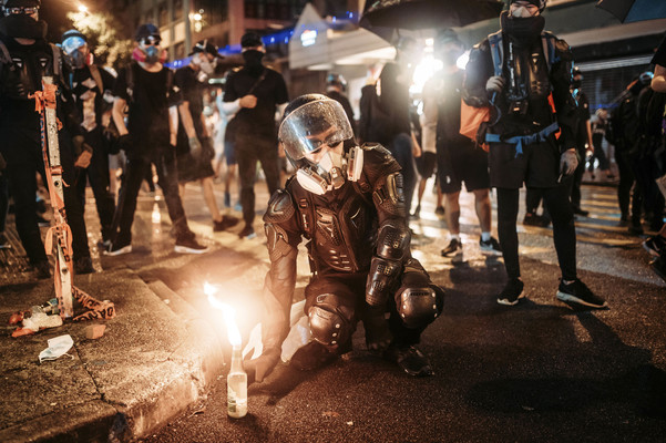 Demonstrationen in Hongkong
