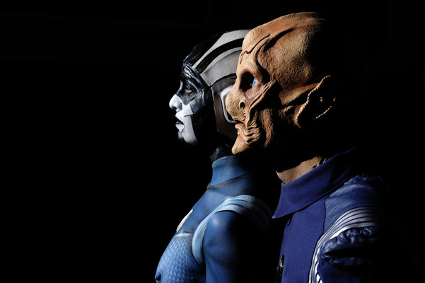 GEEK ART: 'Star Trek Discovery' Bodypainting