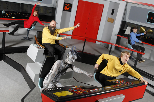 WORKING ART: Raumschiff-Captain / Starship Captain Bodypainting