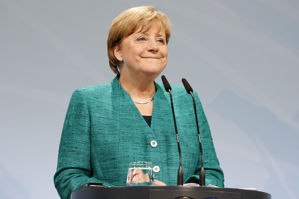 G20 Pressekonferenz von Angela Merkel in Hamburg