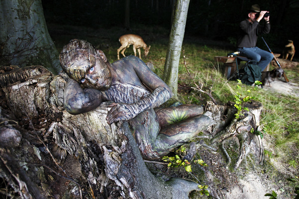 Jäger / Huntsman Bodypainting
