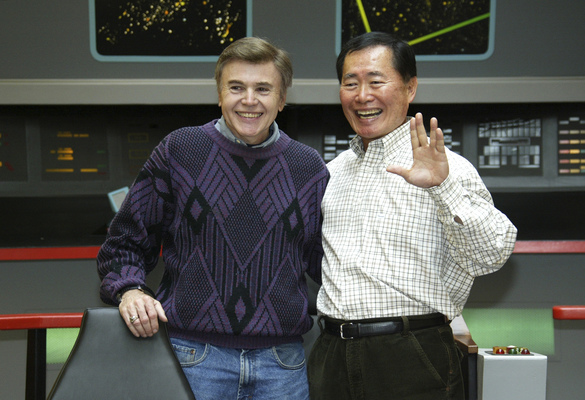 Walter Koenig, George Takei