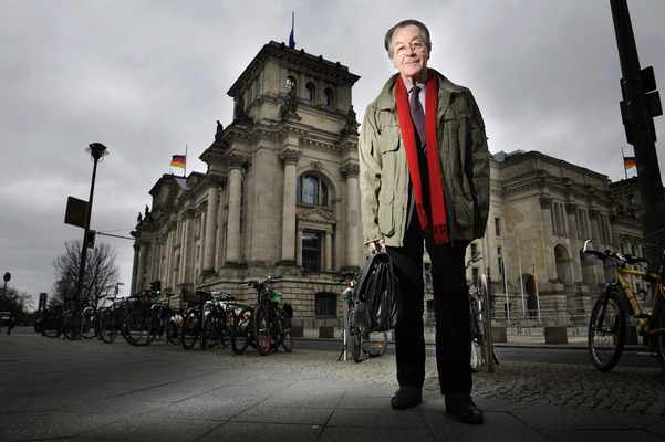 Photoshooting mit Franz Müntefering in Berlin