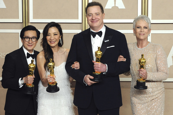 Oscars 2023 Preisträger-Photocall in Los Angeles