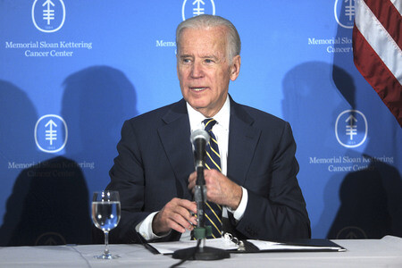 Diskussionsrunde mit Joe Biden in New York