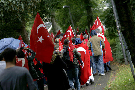 Erdogan-Demo in Köln