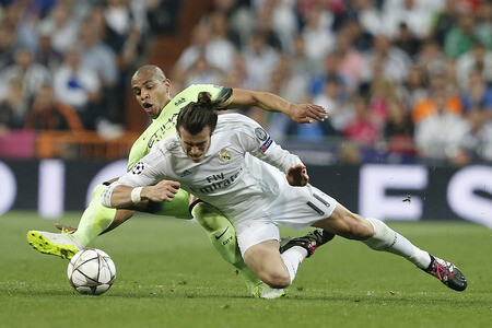Champions League Match Real Madrid vs Manchester City in Madrid