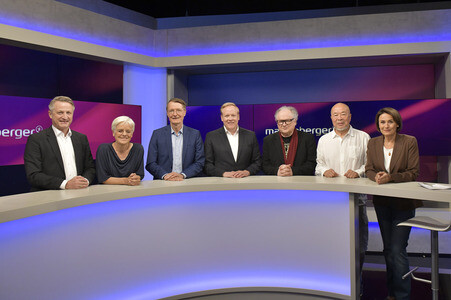 Talkshow 'maischberger' in Berlin