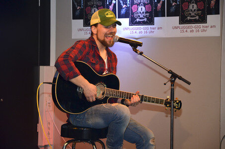 Showcase von Timmy Rough von The New Roses in München