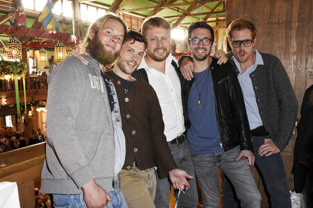 In Kufflers Weinzelt auf dem Oktoberfest 2018 in München