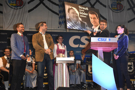 Festzeltveranstaltung der CSU München