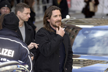 'Knight of Cups' Pressekonferenz Abfahrt, Berlinale 2015