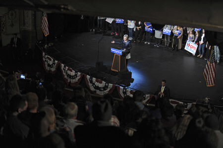 Hillary Clinton in New York