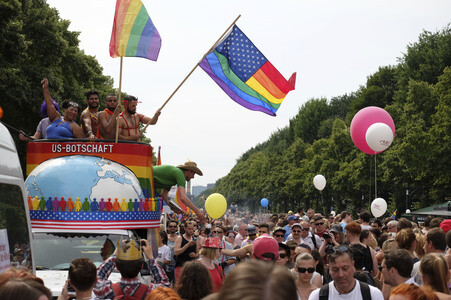 38. Christopher Street Day Parade in Berlin