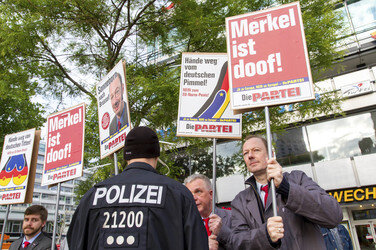 Demo von 'Die Partei', Berlin