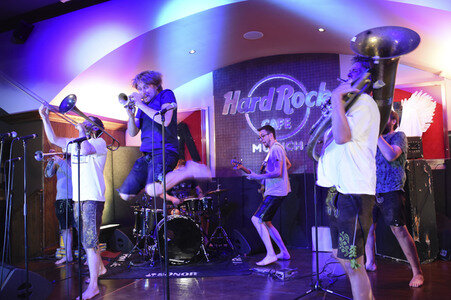 Geburtstagsfeier 15 Jahre Hard Rock Cafe in München