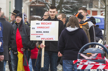 Hoygida Demonstration, Hoyerswerda