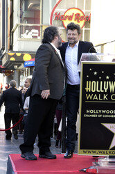 Peter Jackson erhält einen Stern auf dem Hollywood Walk of Fame, Los Angeles
