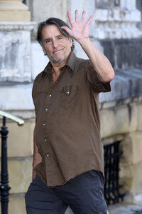 Ankunft von Richard Linklater auf dem San Sebastian International Film Festival 2025