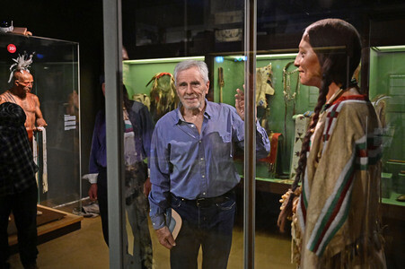Namensgebung der historischen Blackfoot-Frau im Karl-May-Museum in Radebeul