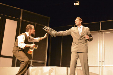 'Die Rede des Königs' Theateraufführung, Neustadt