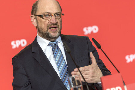SPD-Pressekonferenz zu den Koalitionsverhandlungen in Berlin